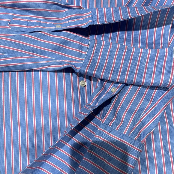 Thomas Pink cuff-links dress shirt. Sz 15.5 - 34 - Picture 6 of 8